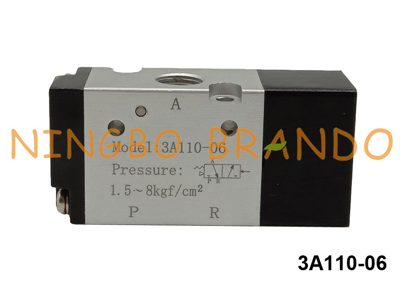 3A110-06 Airtac प्रकार वायवीय वायु पायलट वाल्व 3/2 रास्ता