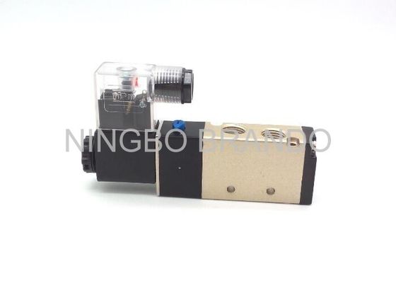 4.5VA Power Consumption Pneumatic Cylinder Valve 2 Position 5 Way CE ISO