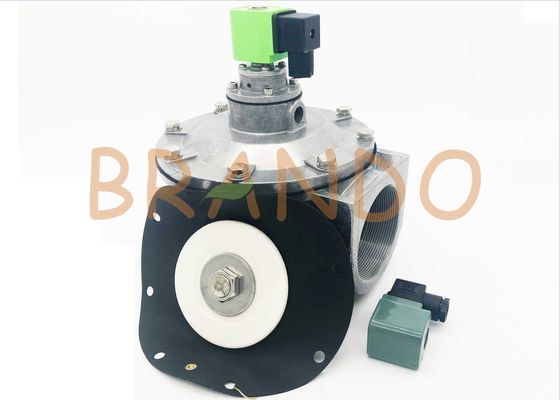 Right Angle Big Size Pneumatic Pulse Valve 3 Inch Port Size For Dust Removal