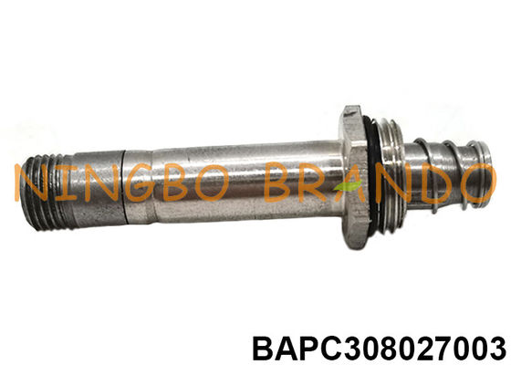 प्लंजर ट्यूब के साथ 3 वे स्टेनलेस स्टील ट्यूब न्यूमेटिक सोलनॉइड वाल्व आर्मेचर