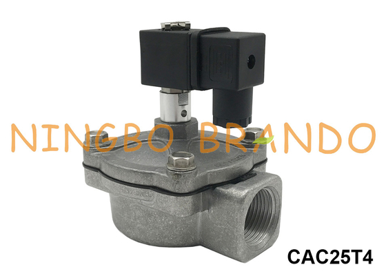 धूल कलेक्टर 24V 110V 220V के लिए 1 '' CAC25T4 गोयन टाइप पल्स जेट वाल्व
