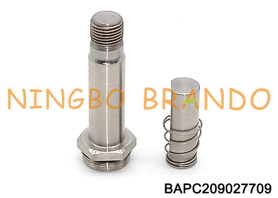 S9 2/2 वे एनसी थ्रेड स्टेनलेस स्टील सोलनॉइड वाल्व आर्मेचर प्लंजर कोर ट्यूब