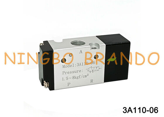 एआरटीएसी टाइप न्यूमेटिक कंट्रोल वाल्व 3A110-06 1/8'' 3 वे एयर पायलट वाल्व