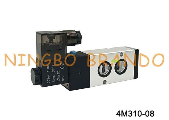एयरटैक टाइप 4एम310-08 नामुर सोलेनॉइड वाल्व 5/2 वे 4एम सीरीज