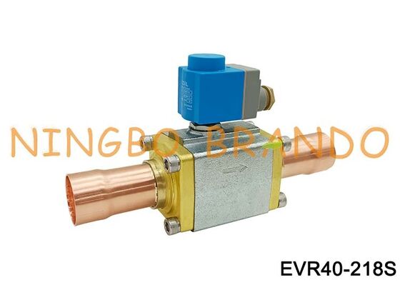 डैनफॉस टाइप ईवीआर 40 2 1/8'' सोलेनॉइड वाल्व सोल्डर 032L1112