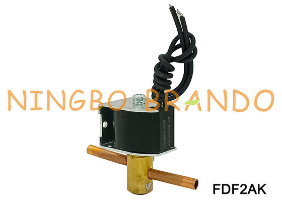 SANHUA प्रकार FDF2AK01 सोलेनॉइड वाल्व सामान्य रूप से खुला 24V 110V 220V