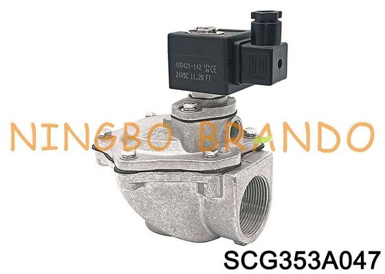 G1-1/2'' SCG353A047 समकोण डायाफ्राम सोलेनॉइड वाल्व DC24V AC220V