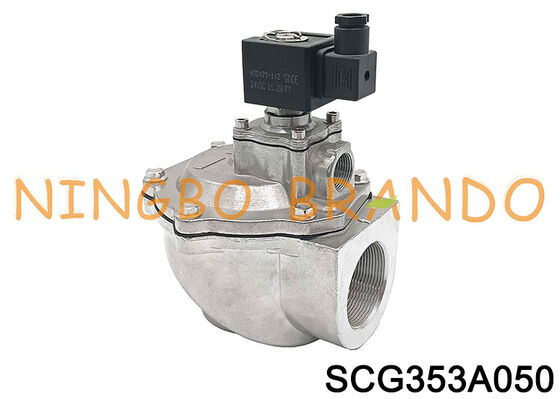 SCG353A050 AC220V 2 इंच समकोण पल्स वाल्व ASCO प्रकार 353 श्रृंखला