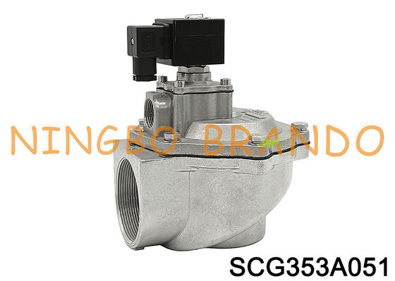 G2-1/2'' SCG353A051 समकोण डायाफ्राम सोलेनॉइड वाल्व DC24V AC220V