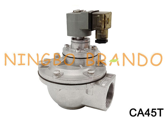 CA45T G1-1/2'' धूल कलेक्टर पल्स डायाफ्राम वाल्व 220V 110V 24V