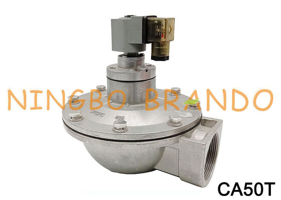 G2'' CA50T Right Angle Pulse Jet Solenoid Valve AC220V AC110V DC24V