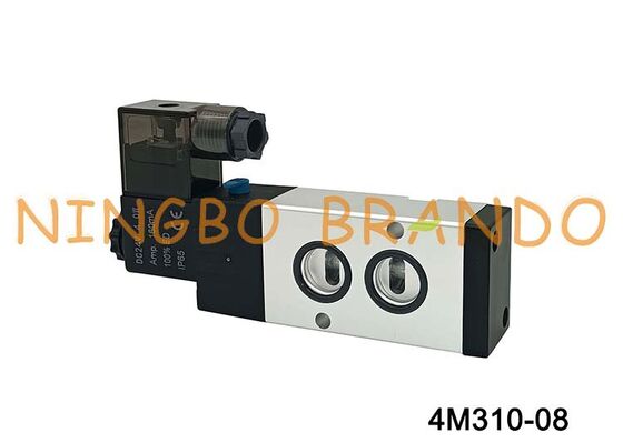 AirTAC प्रकार 4M310-08 सोलेनॉइड वाल्व 5/2 वे वायवीय दिशात्मक नियंत्रण वाल्व