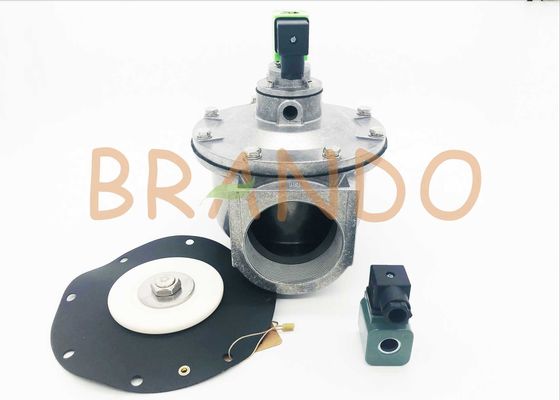 सही कोण बड़े आकार वायवीय पल्स वाल्व 3 इंच पोर्ट आकार धूल हटाने के लिए