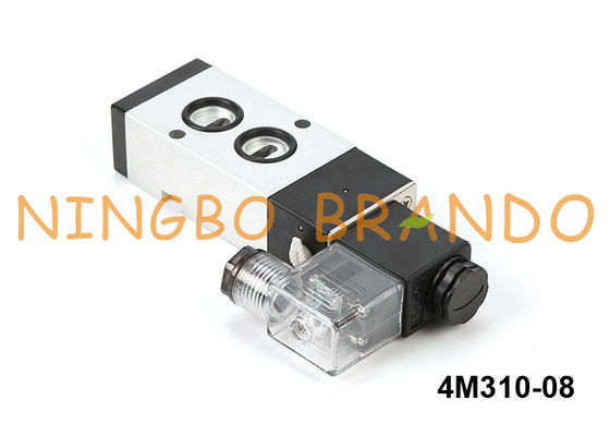 4M310-08 एयरटैक टाइप नामुर माउंट सोलनॉइड वाल्व 5/2 24VDC 220VAC