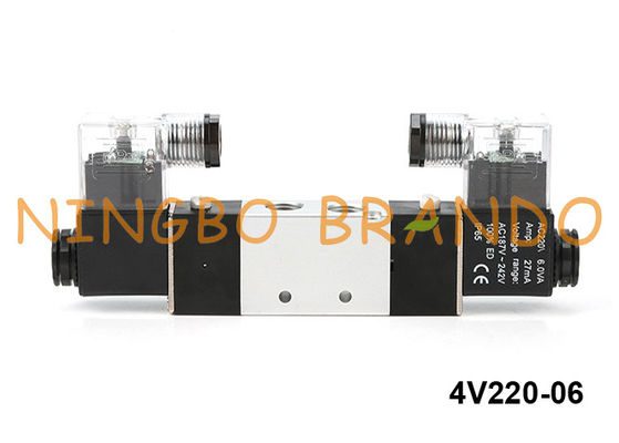 4V220-06 एयरटैक प्रकार वायवीय सोलेनॉइड वाल्व 4V220-06-DC24V 24V डीसी