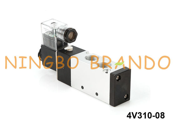 4V310-08 एयरटैक प्रकार सोलेनॉइड वायवीय वाल्व 5/2 वे 24V डीसी 220V एसी